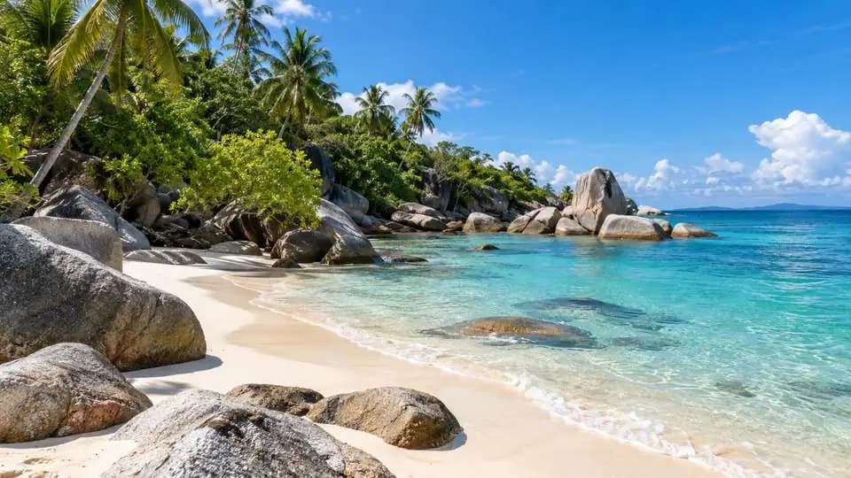 Pantai Senggiling on Bintan Island