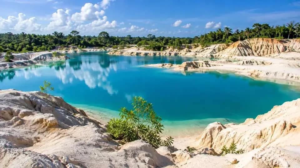 Telaga Biru Bintan on Bintan Island